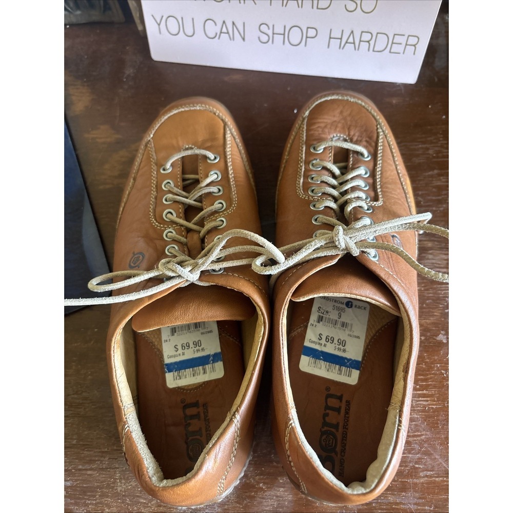 Born Hand Crafted Leather Loafers Men's Size 9 - Picture 5 of 7
